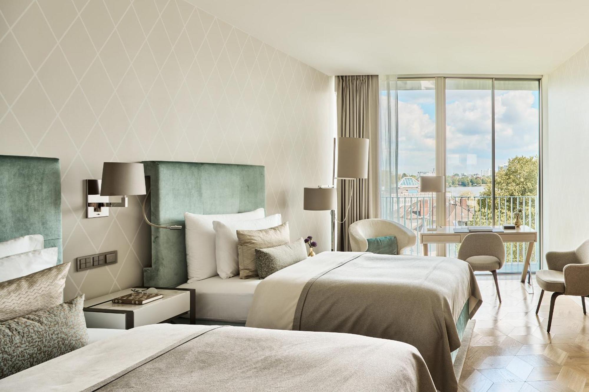 The Fontenay Hamburg Kültér fotó Deluxe room